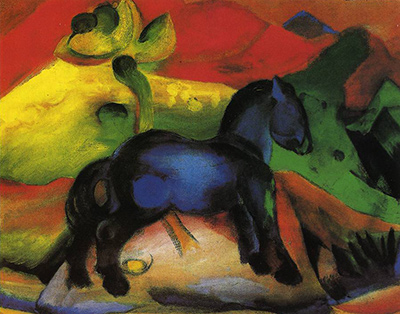 Blaues Pferdchen Franz Marc